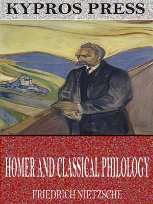 cover image of Homer and Classical Philology